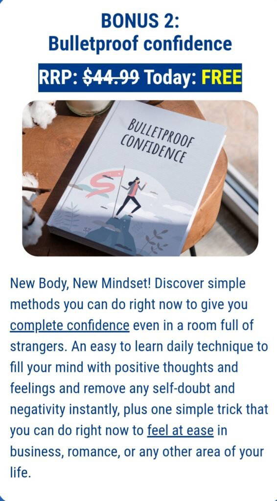Bonus 2 Bulletproof Confidence